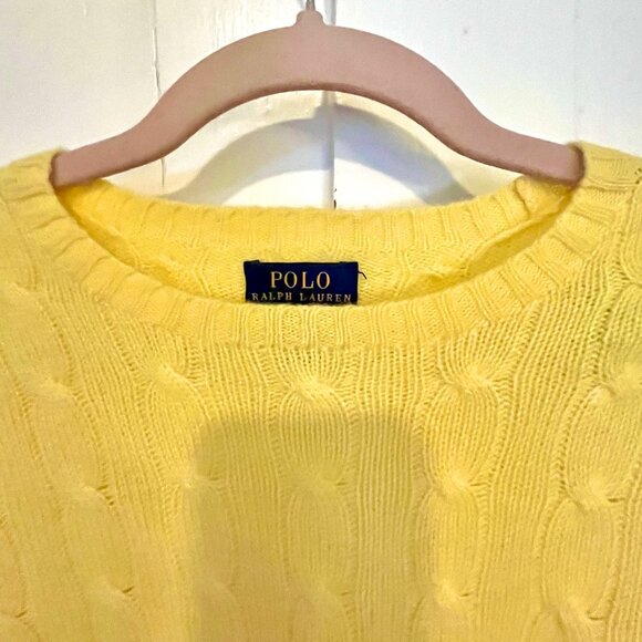 NWT BIG GIRLS POLO CASHMERE CREWNECK SWEATER, SIZE XLRG (16) - Picture 13 of 16